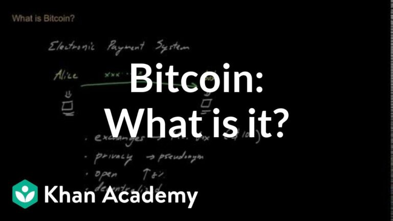 Bitcoin: What is it? | Money, Banking and Central Banks | Finance & Capital Markets