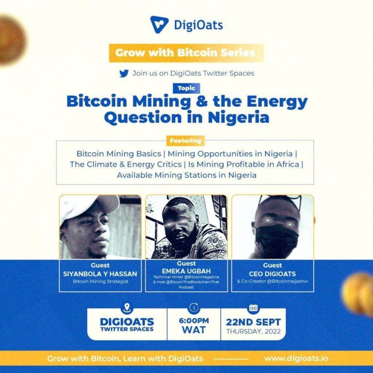 Grow With Bitcoin Series: Bitcoin Mining & The Energy Question In Nigeria