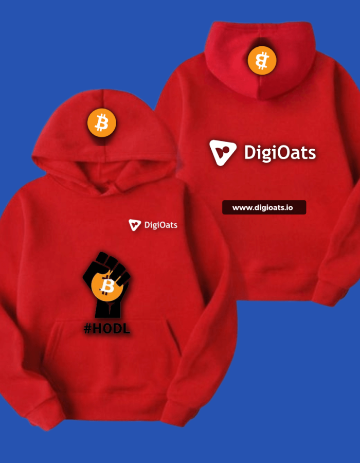 Red DigiOats Hoodie